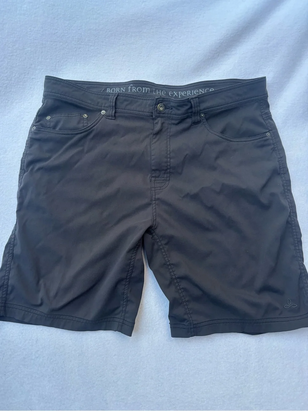 Prana Men's Black Athletic Performance Shorts